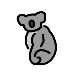 Koala SVG Icon